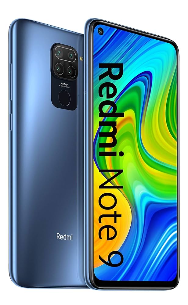 Xiaomi Redmi Note 9 ブラック本体 Xiaomi Redmi Note 9 Smartphone- 4 GB + 128 GB, 6.53 ”FHD +